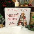 Personalisierter DIY Adventskalender mit Catmas Design zum selbst Befüllen
