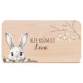 Frühstücksbrettchen mit Druck & Name zu Ostern