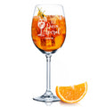 Leonardo Weinglas mit Gravur - "Queen Aperol" mit Namen