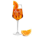 Leonardo Weinglas mit Gravur - "Zeit für Aperol"