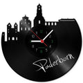 Wanduhr aus Vinyl Skyline Paderborn