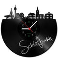 Wanduhr aus Vinyl Skyline Schwandorf