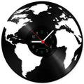 Wanduhr aus Vinyl World 2018