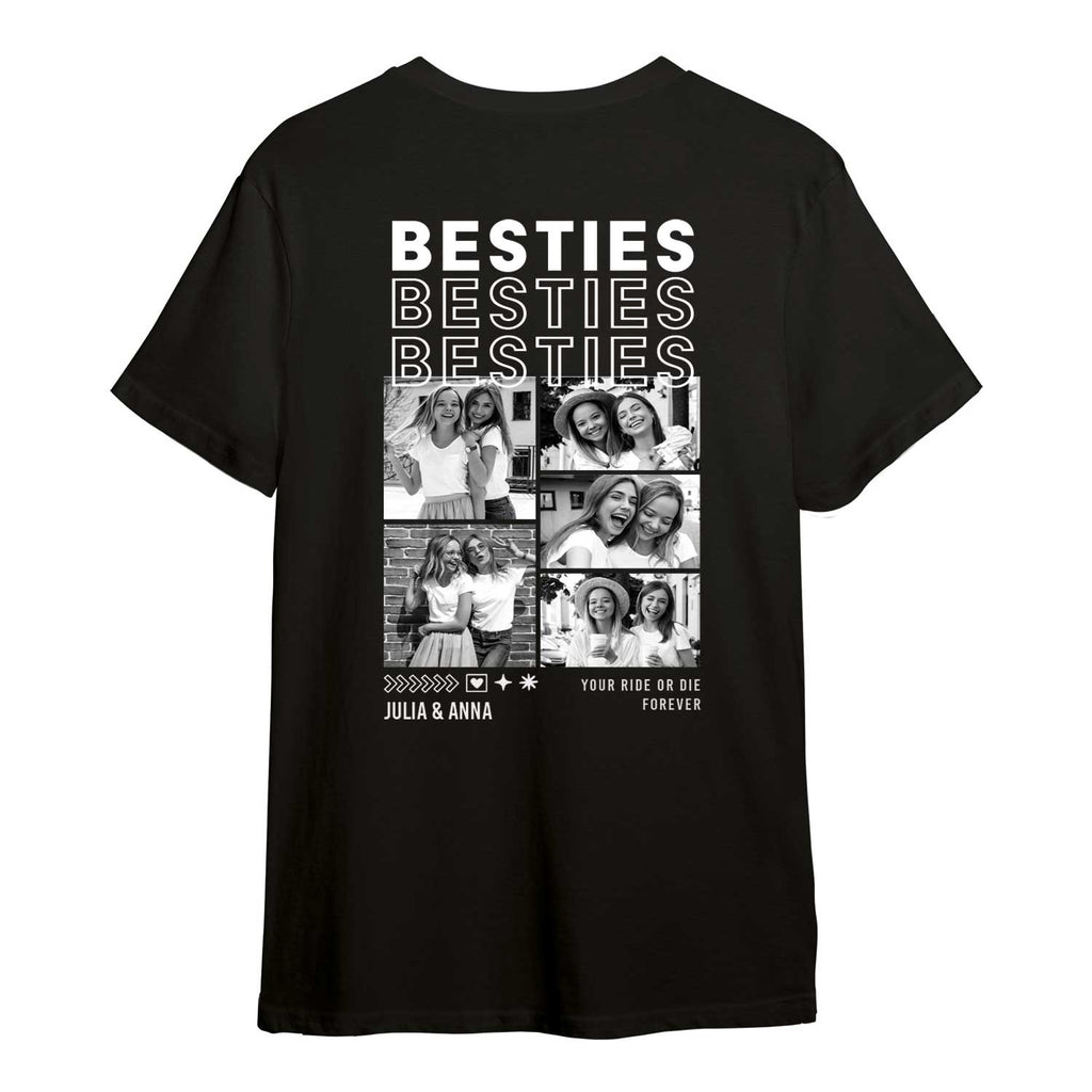 Personalisiertes Oversized T-Shirt - Besties