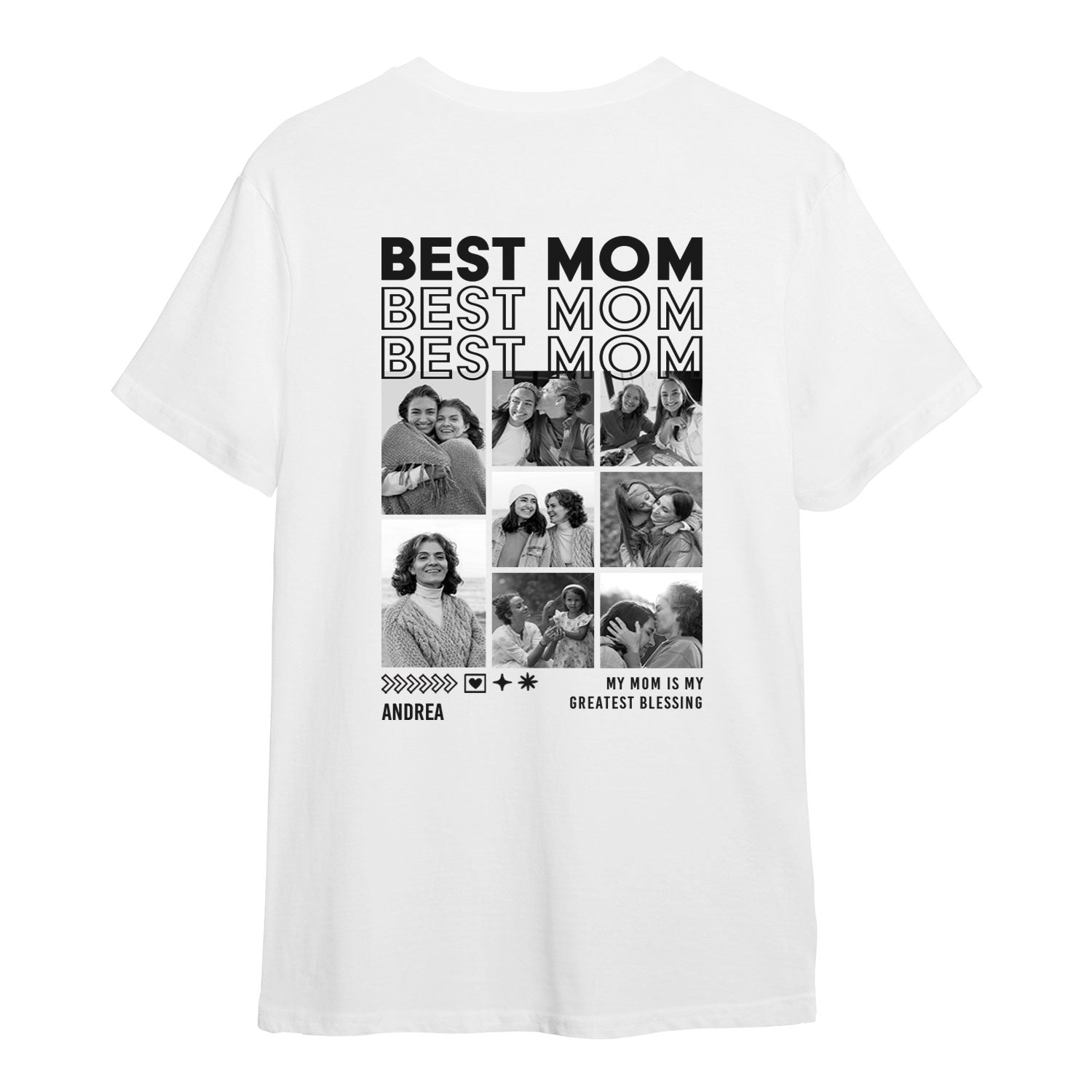 Personalisiertes Oversized T-Shirt - Mom