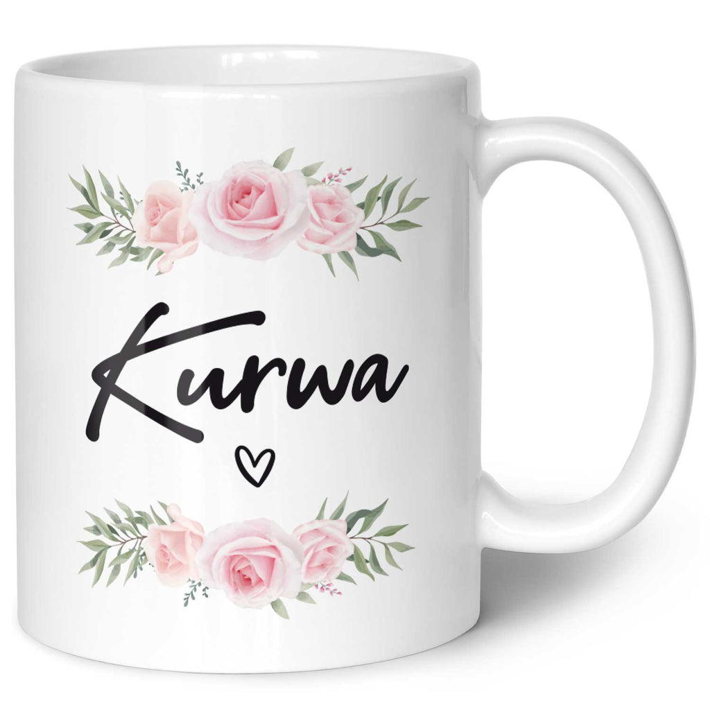 Bedruckte Tasse Kurwa