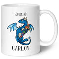 Bedruckte Tasse mit Motiv - Einschulung Drache