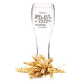 Leonardo Weizenglas "Papa Loading" mit Namen