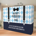 Personalisierte DIY Geschenkbox - Hosenträger mit Wunschtext