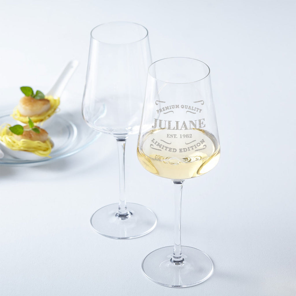 Leonardo Weinglas mit Gravur "Premium Quality"