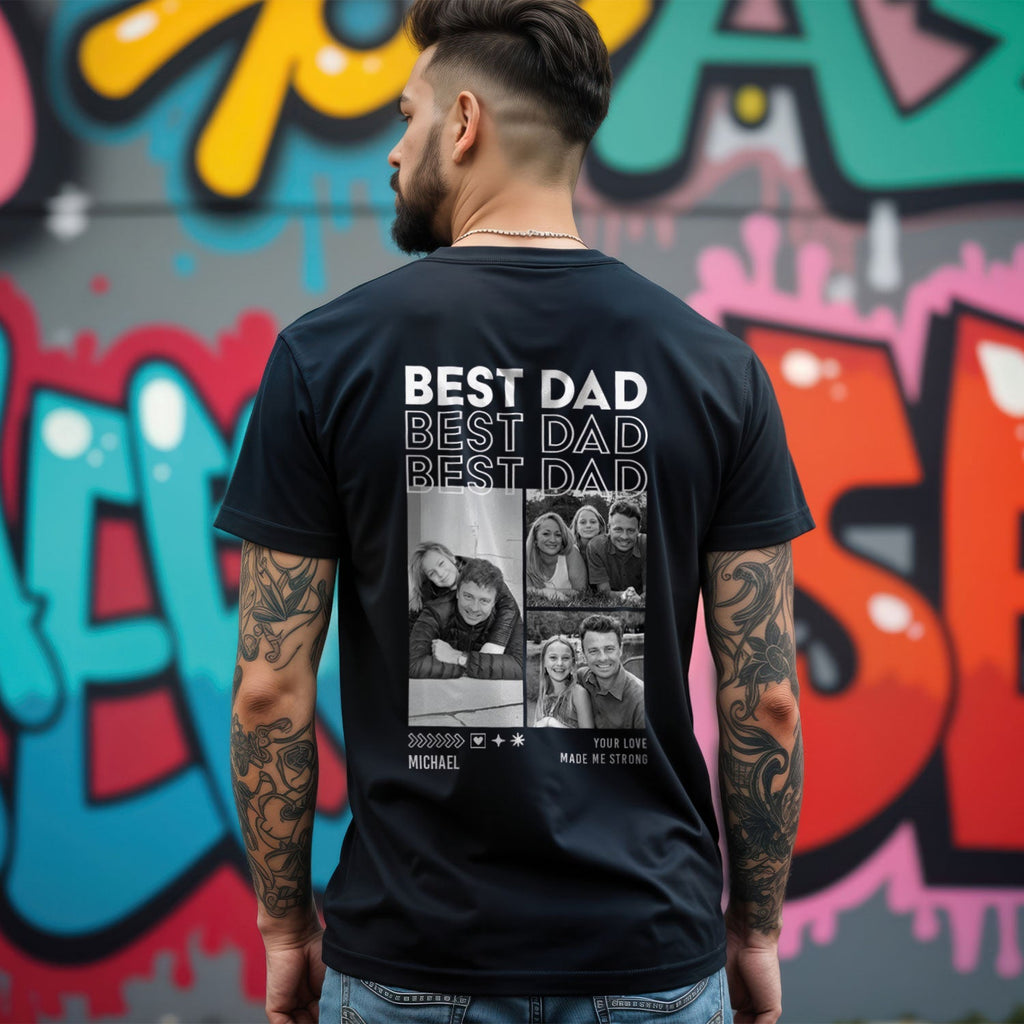 Personalisiertes Oversized T-Shirt - Dad
