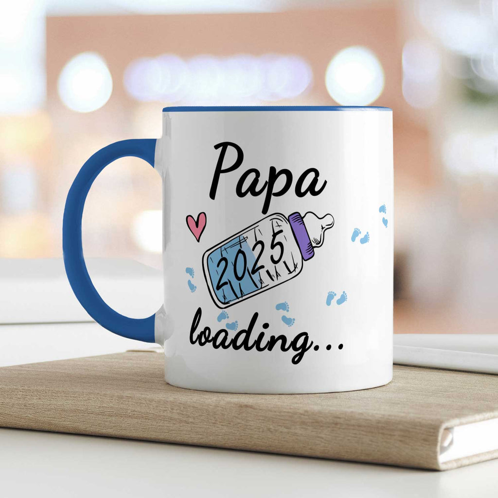 Bedruckte Tasse mit Spruch - Baby Loading in versch. Varianten