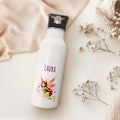 Bedruckte Trinkflasche aus Edelstahl - Zauberfee