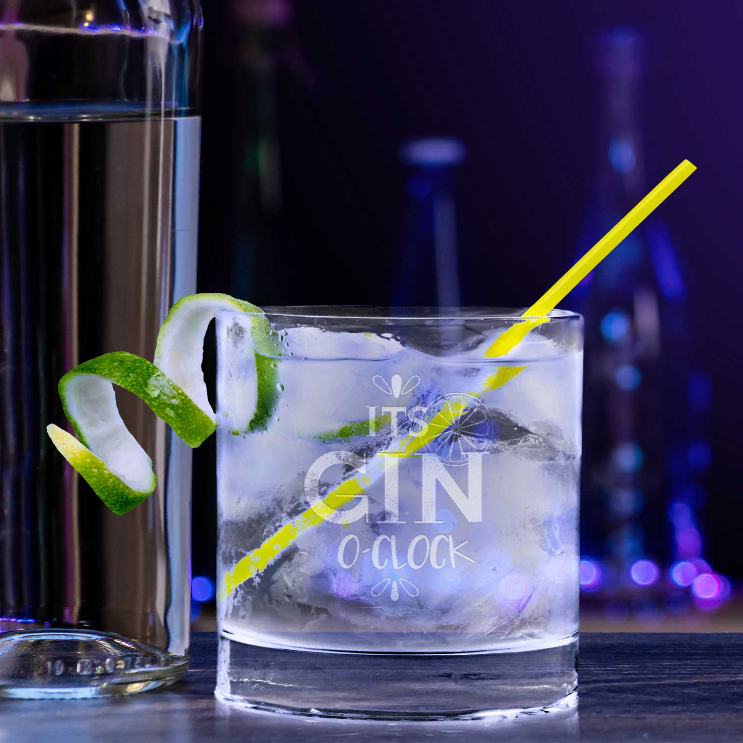 2er Set Montana GIN-Gläser "Its GIN O-Clock" & "You are the GIN to my love"