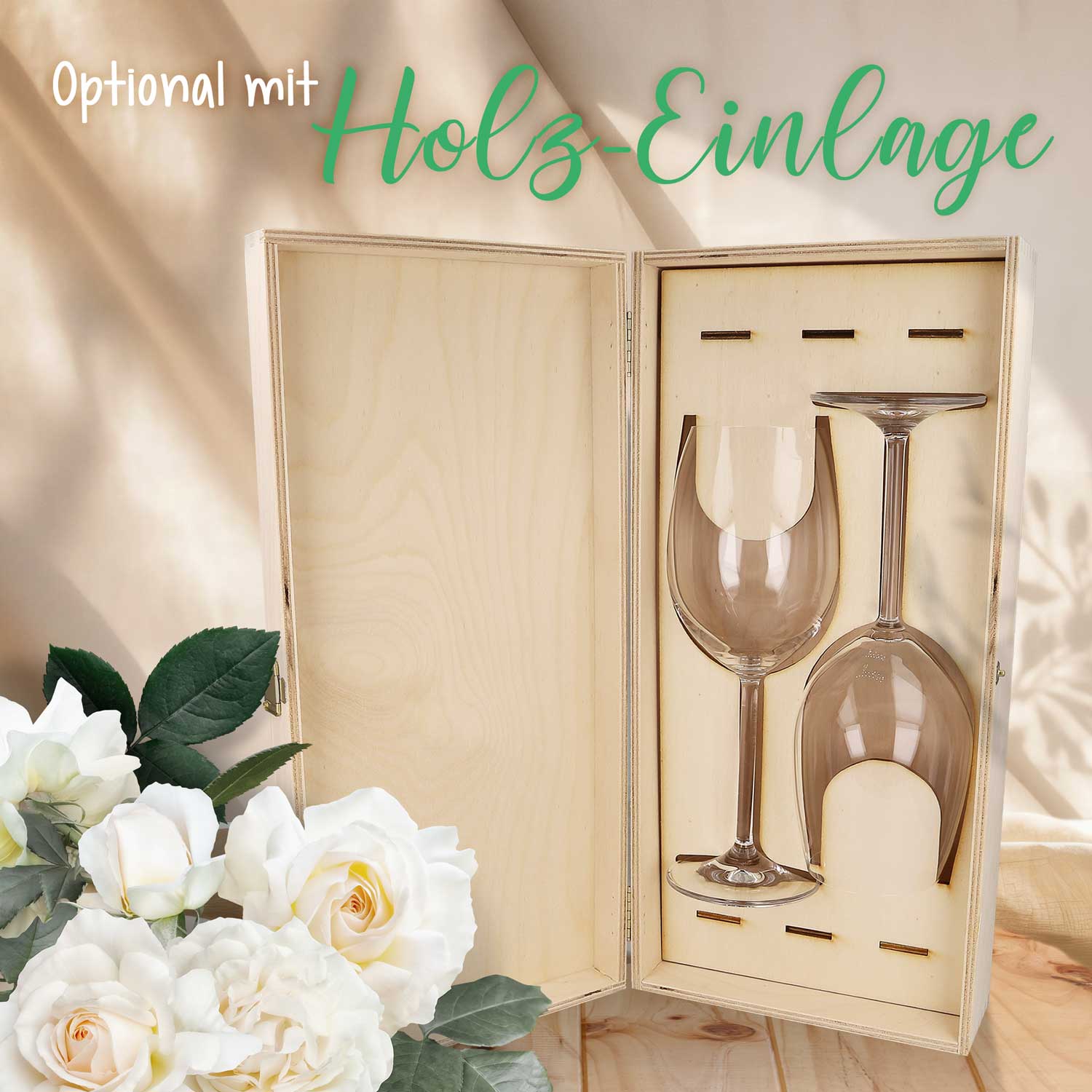 Leonardo Gläser mit Gravur - Hochzeitsauto & Wedding Love als Set