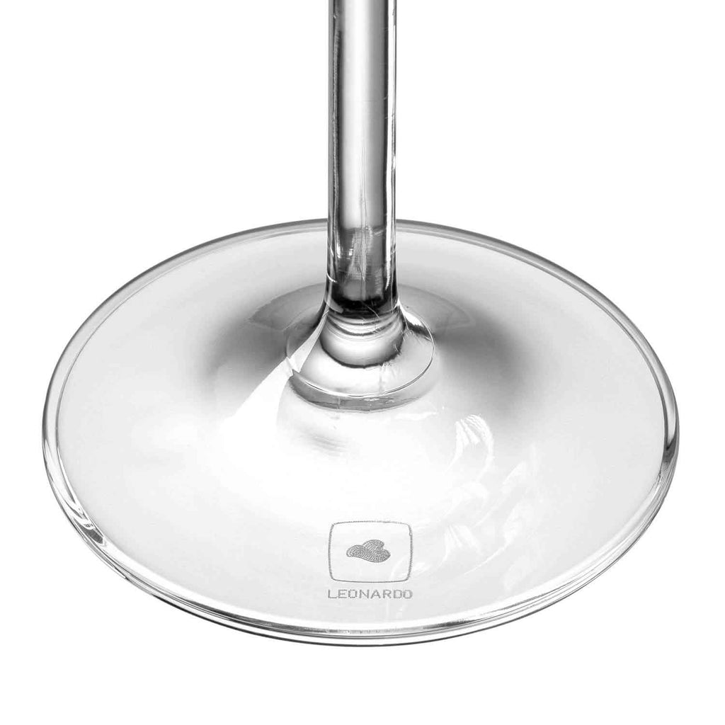 Leonardo Weingläser mit Skyline Karlsruhe im Set