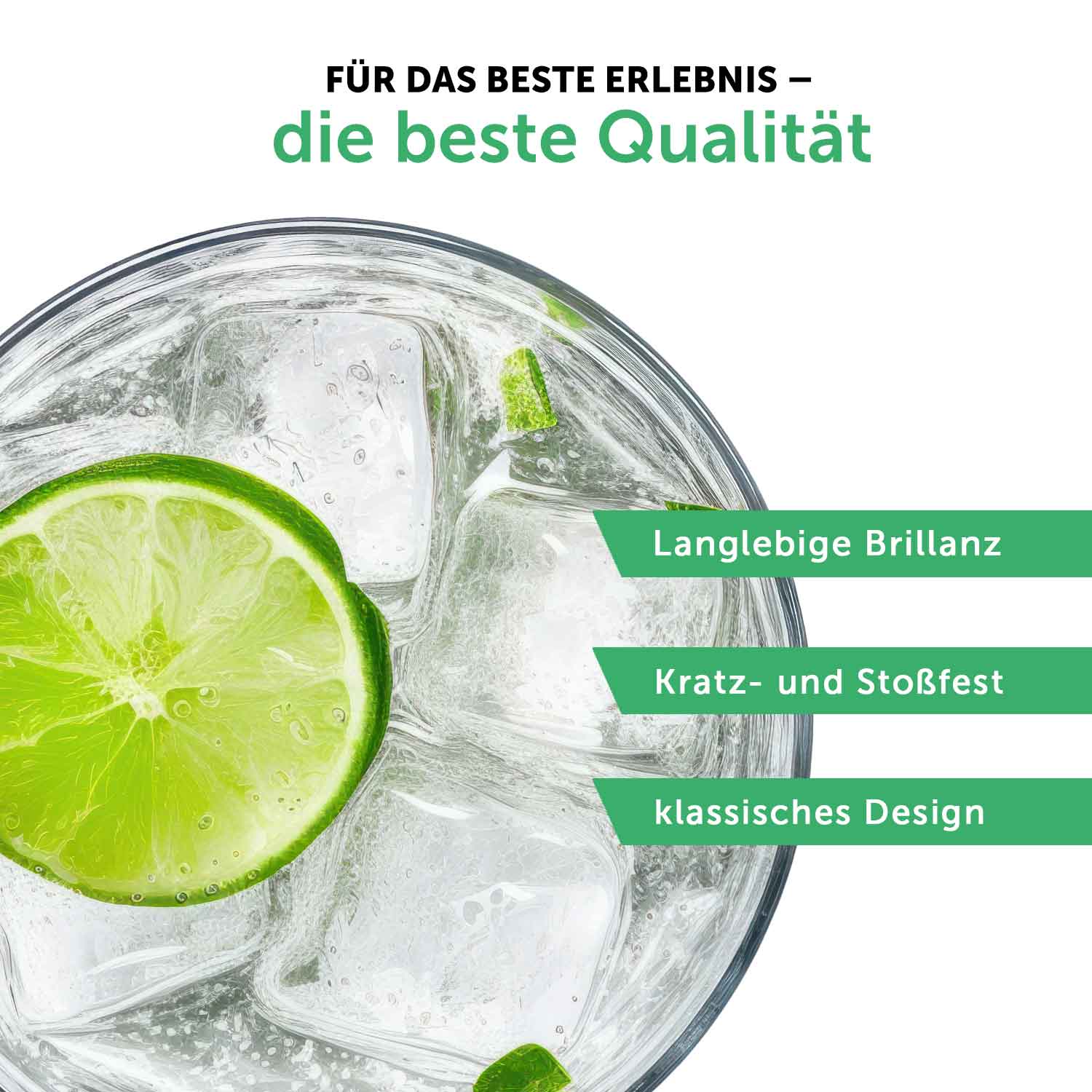 2er Set Montana GIN-Gläser "Gib deinem Leben" & "Liebe ist ausverkauft"