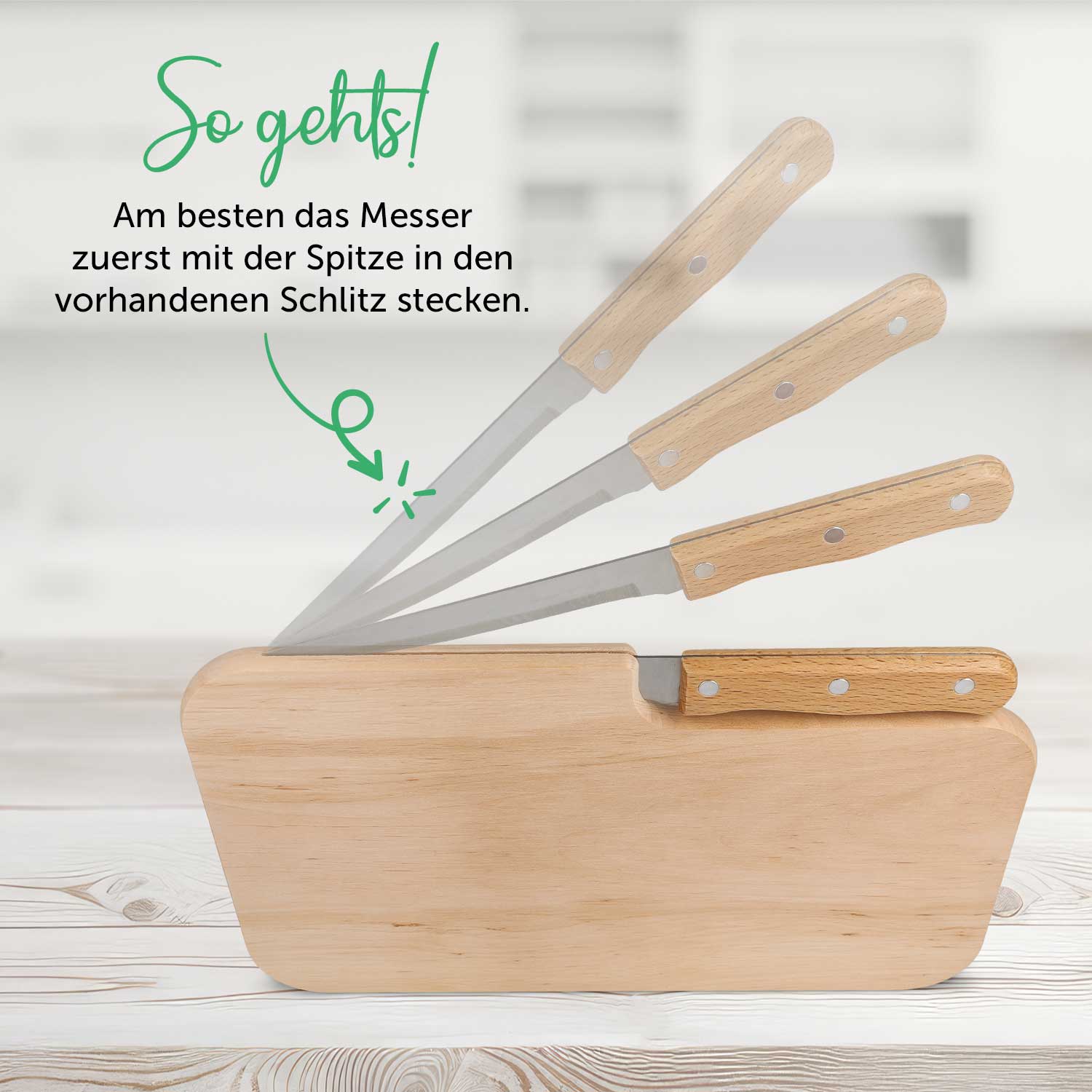 Frühstücksbrettchen mit Gravur - Inklusive Messer - Zeit für eine Pause - Personalisiert mit Namen