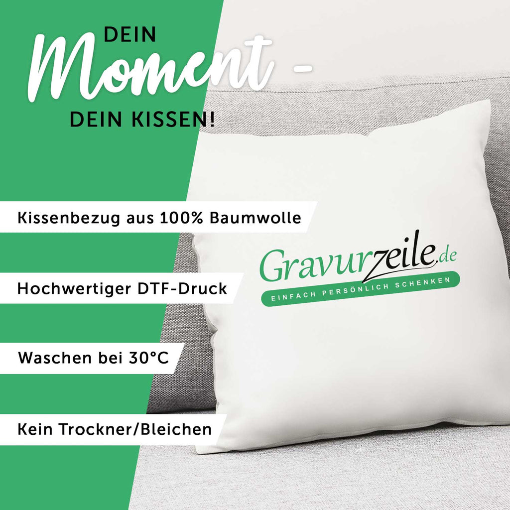 Personalisiertes Kissen mit Motiv - Wedding Love