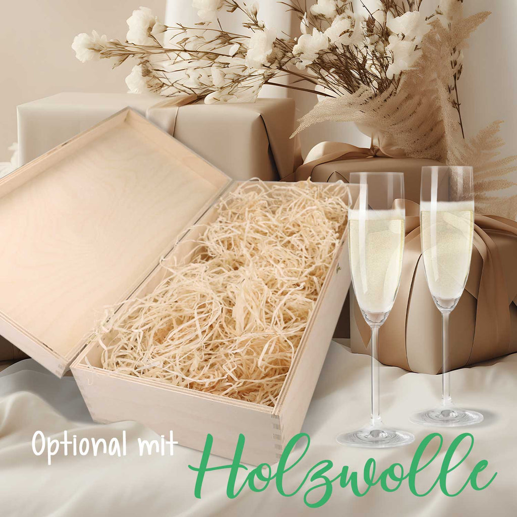 Leonardo Gläser mit Gravur - Hochzeitsauto & Wedding Love als Set