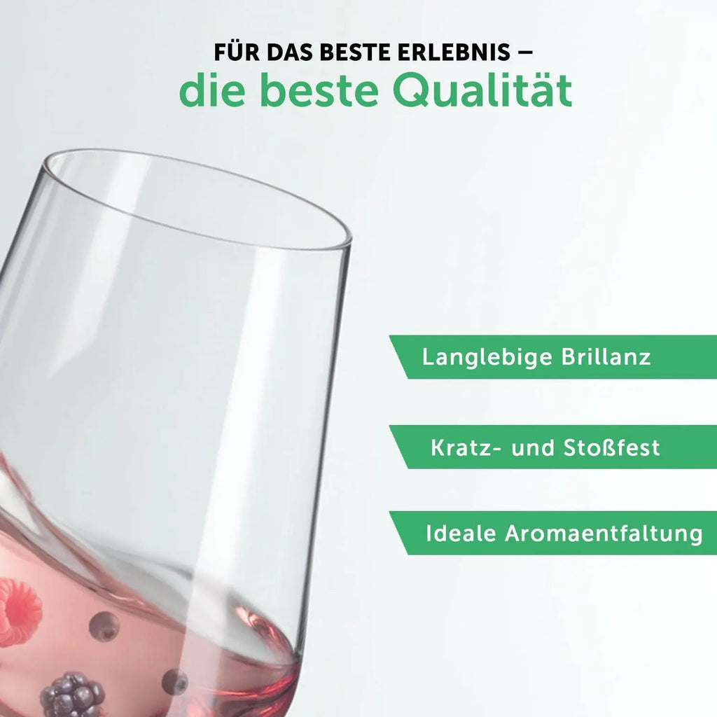 Leonardo Weinglas mit Gravur - "Lillet ist die Antwort"