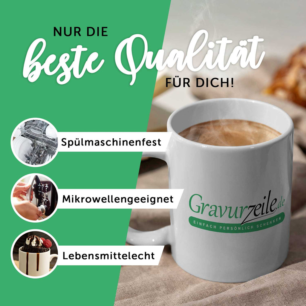 Bedruckte Tasse mit Spruch - "MIMIMI"