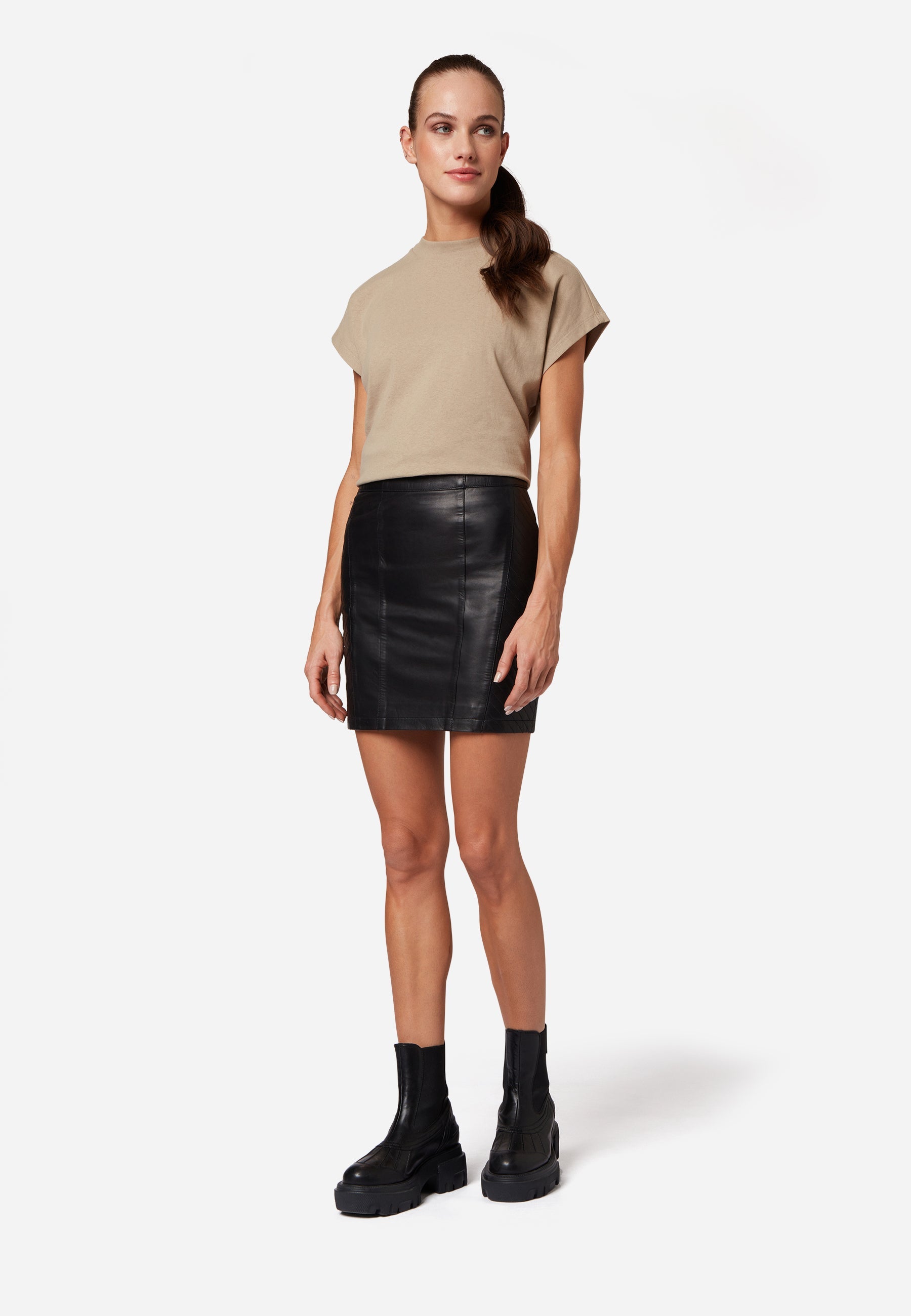 Damen Lederrock 1264