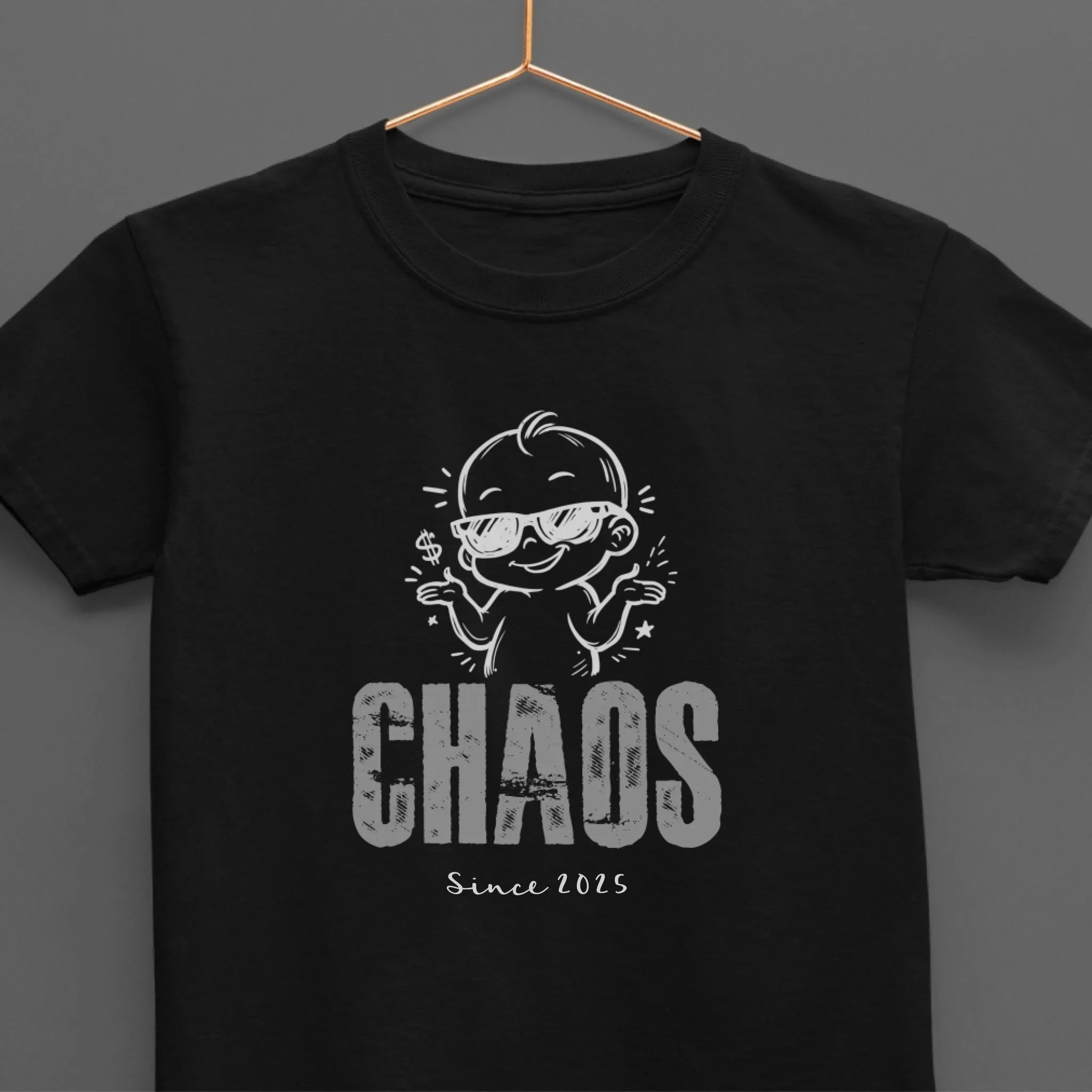 Baby T-Shirt SOLID ROCKS personalisiert