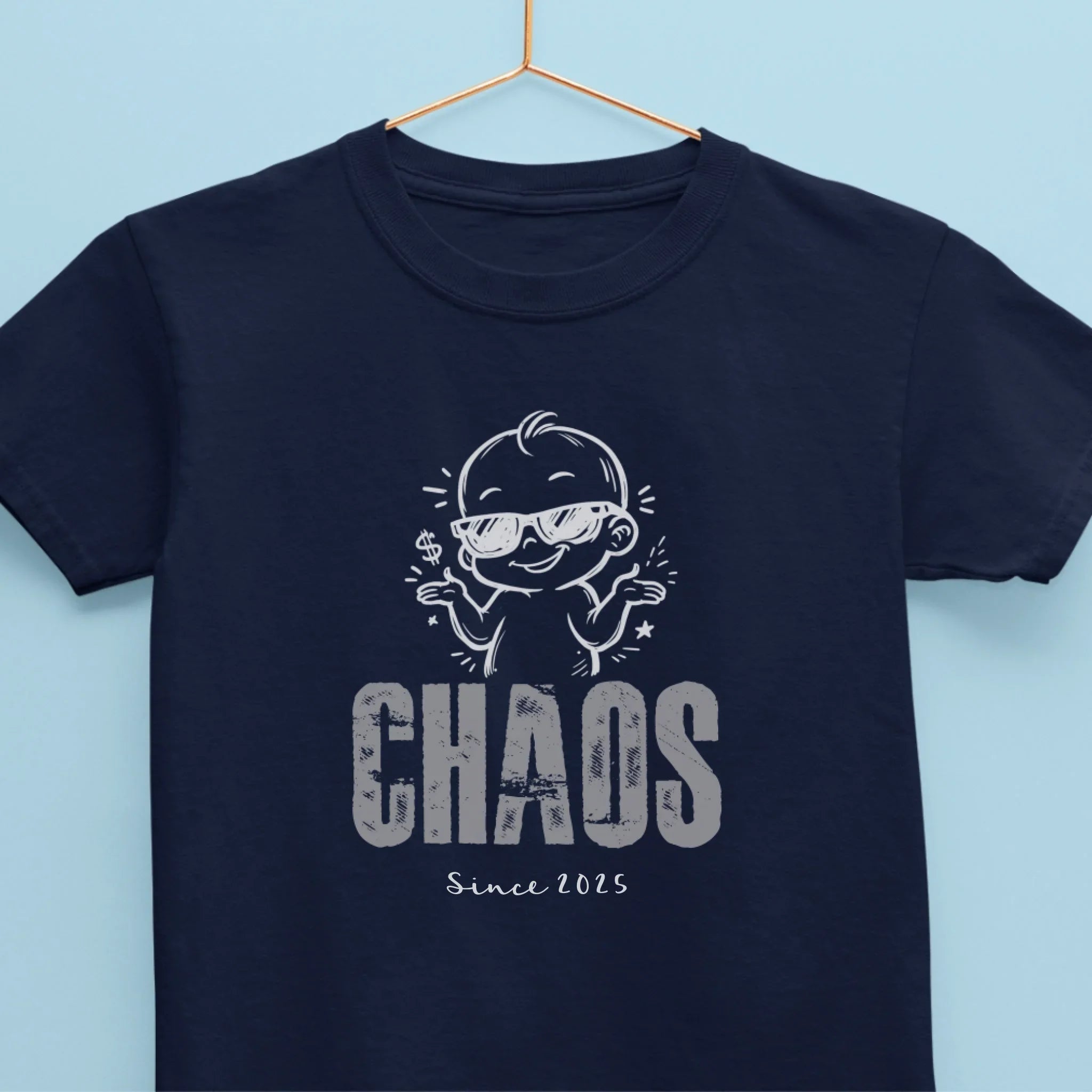Baby T-Shirt SOLID ROCKS personalisiert