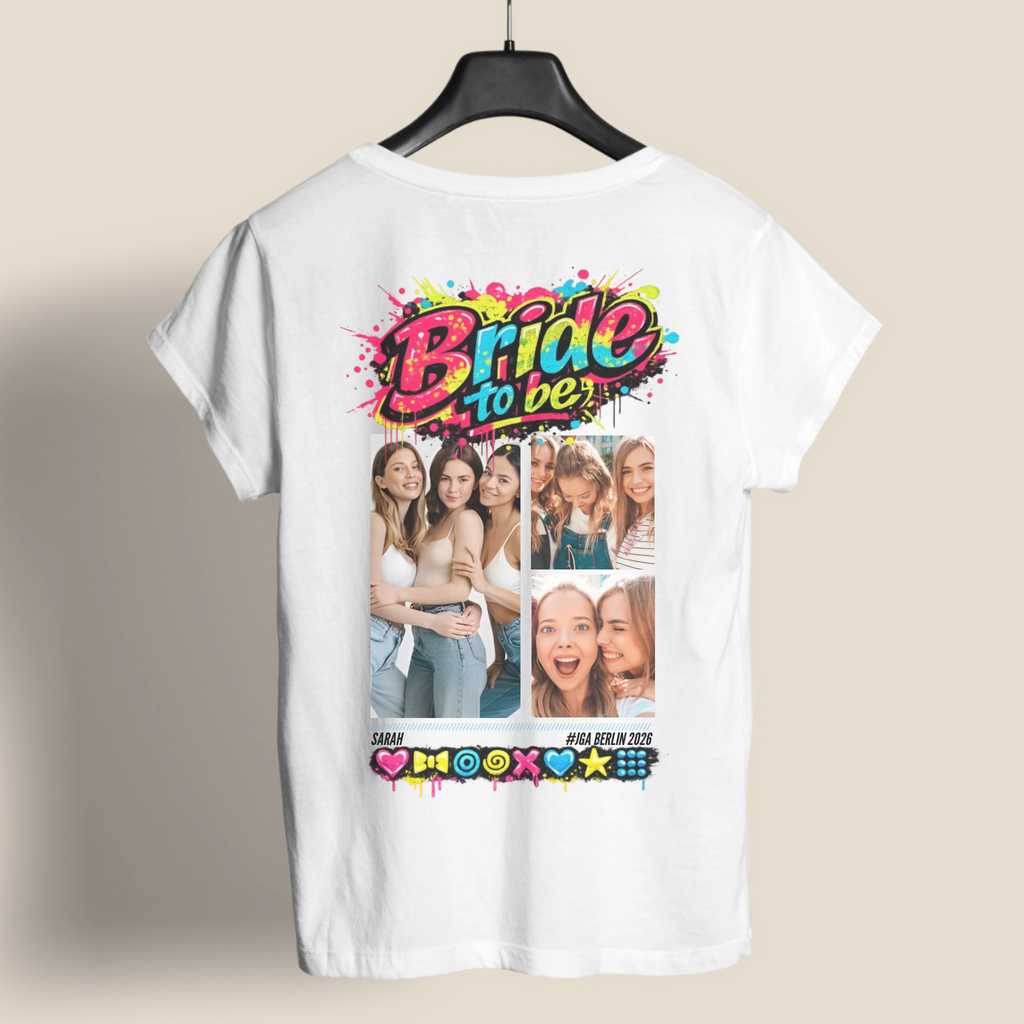 BRIDE T-Shirt Grafitti Style