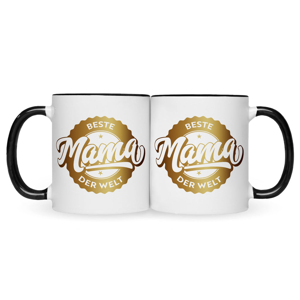 Bedruckte Tasse mit Spruch Beste Mama der Welt