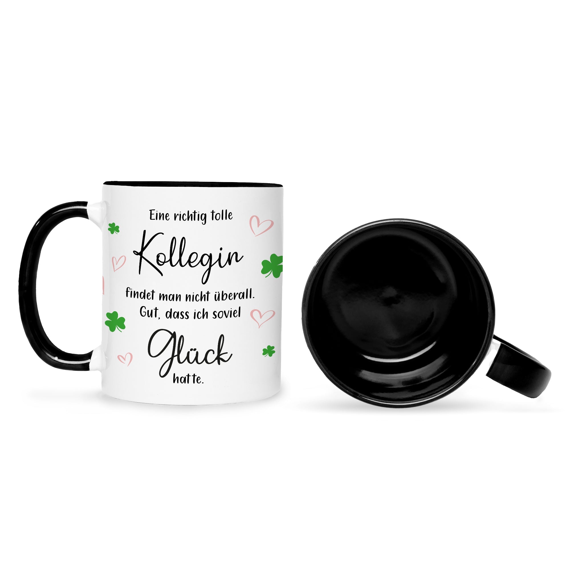 Bedruckte Tasse mit Spruch Tolle Kollegin