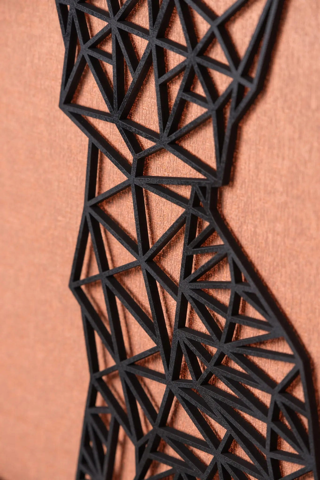 Origami Fuchs aus Holz -