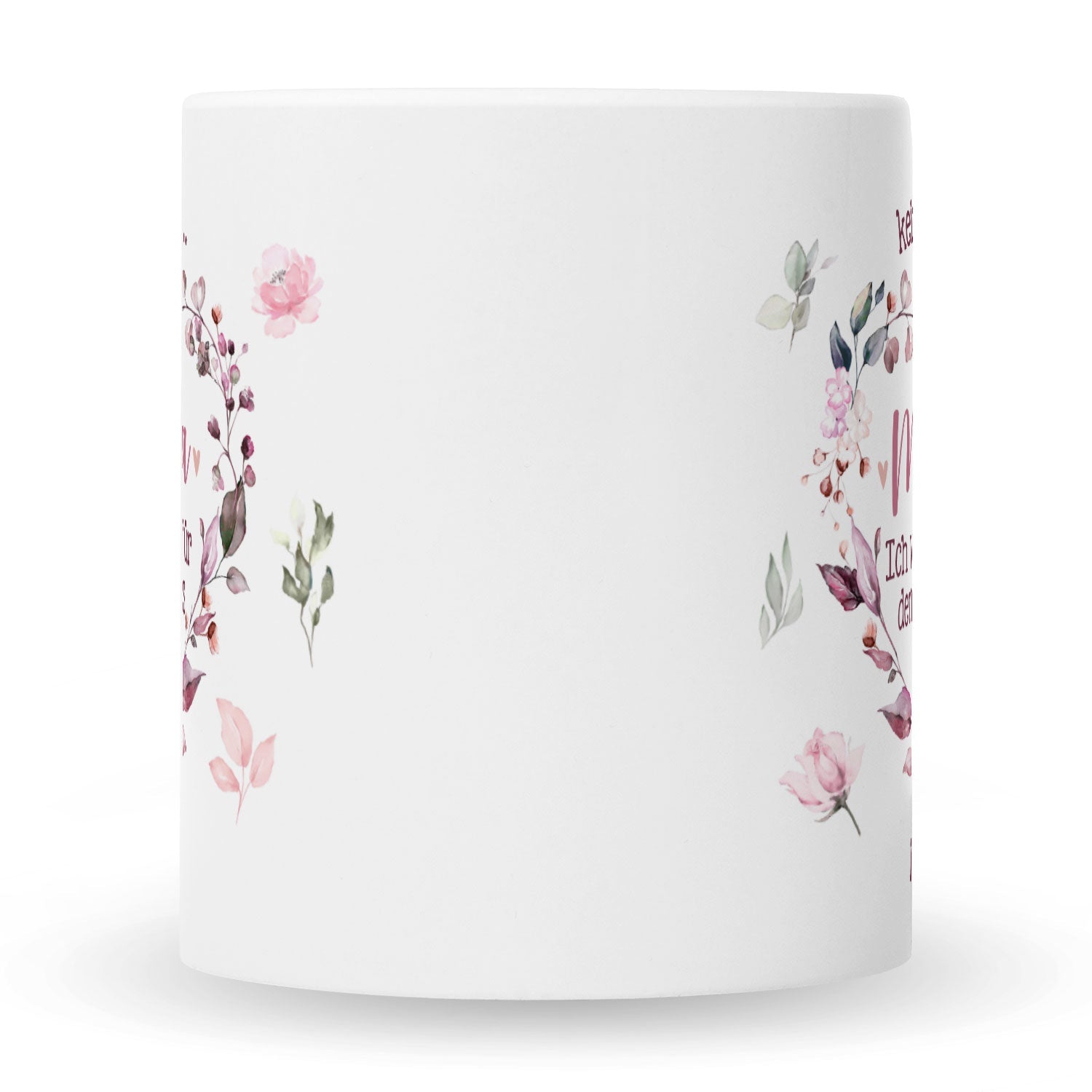 Bedruckte Tasse mit Spruch Keine Angst Mama