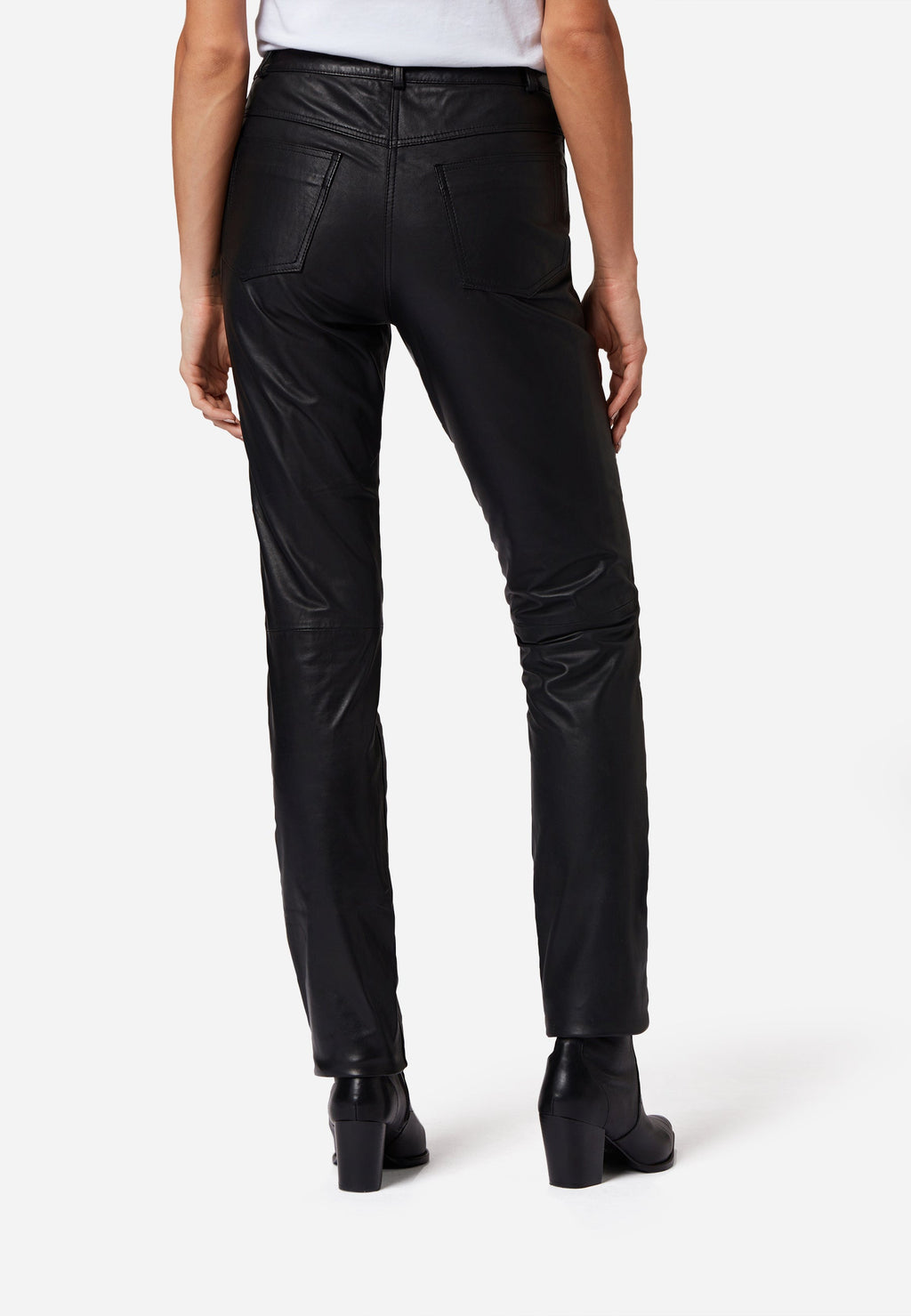 Five Pocket Lederhose Damen 9809