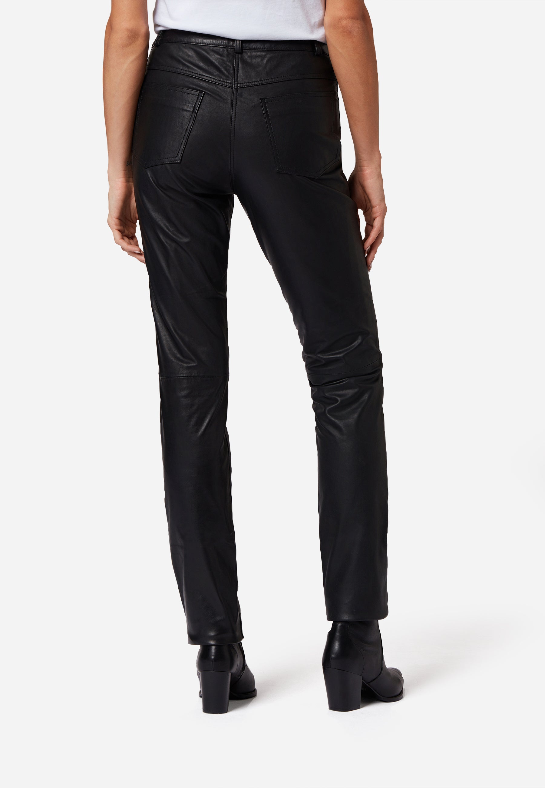 Five Pocket Lederhose Damen 9809