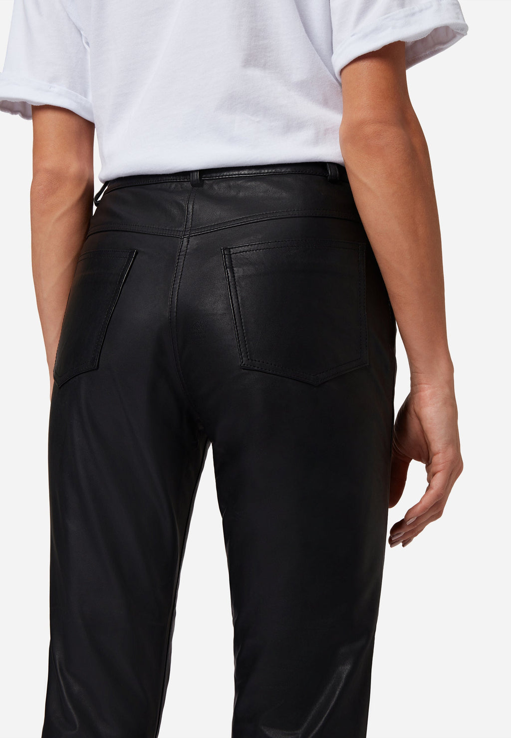 Five Pocket Lederhose Damen 9809