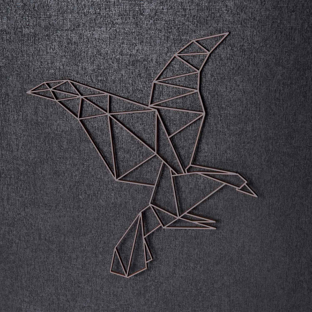 Origami Adler aus Holz -