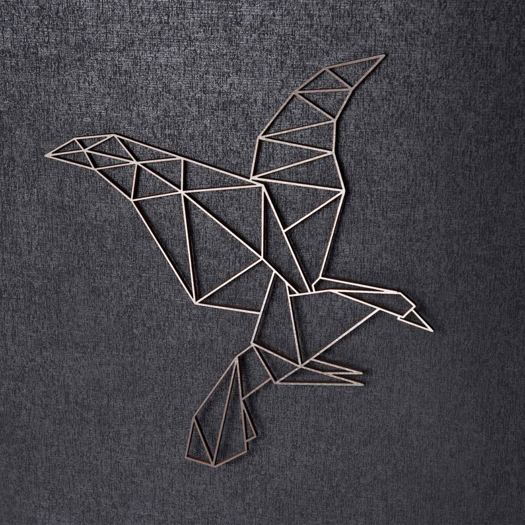 Origami Adler aus Holz -