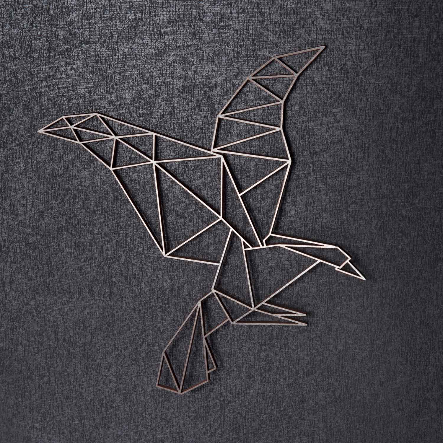 Origami Adler aus Holz -