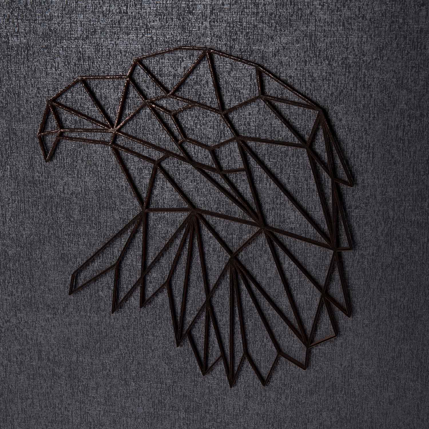 Origami Adlerkopf aus Holz -