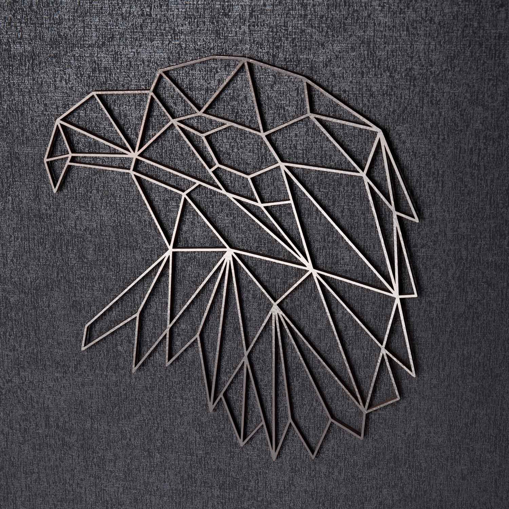 Origami Adlerkopf aus Holz -