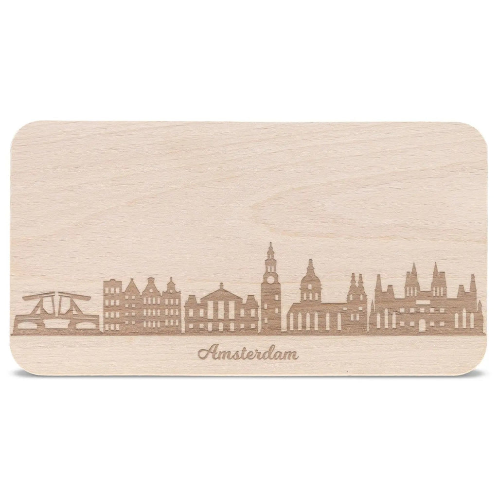 Frühstücksbrettchen Skyline Amsterdam