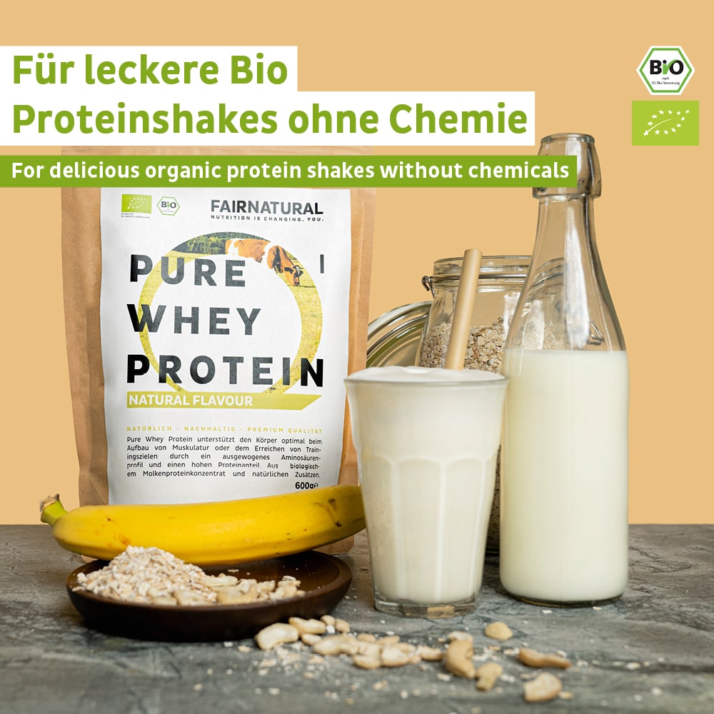 Bio Whey Protein Pulver Neutral