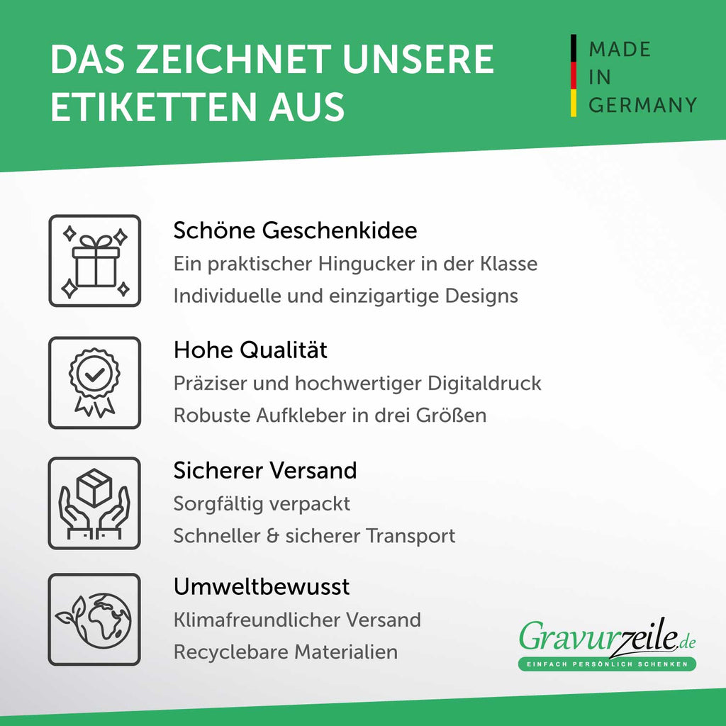 Schuletiketten mit Namen - Piraten Design - 100 Aufkleber in verschiedenen Größen