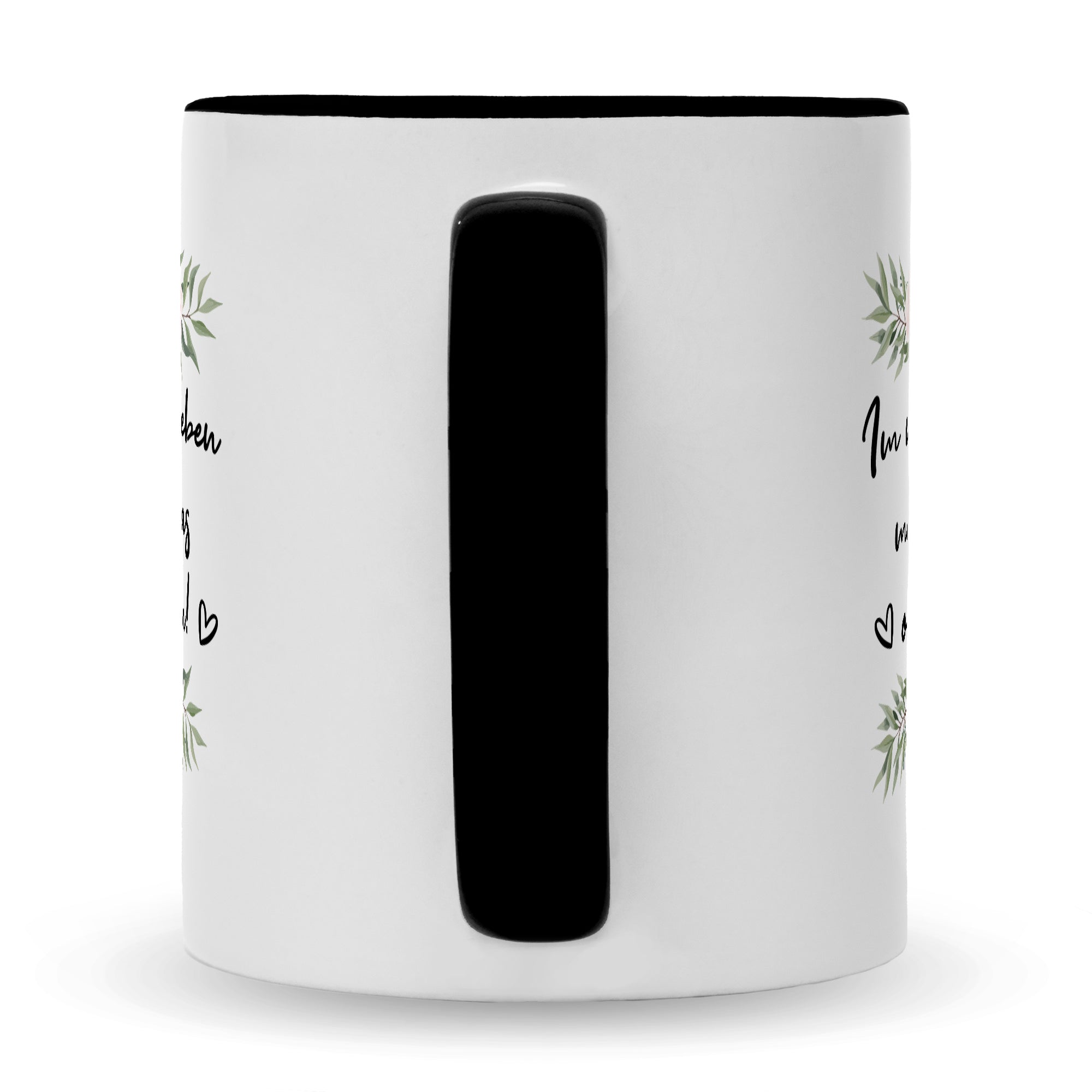 Bedruckte Tasse mit Spruch Im nächsten Leben