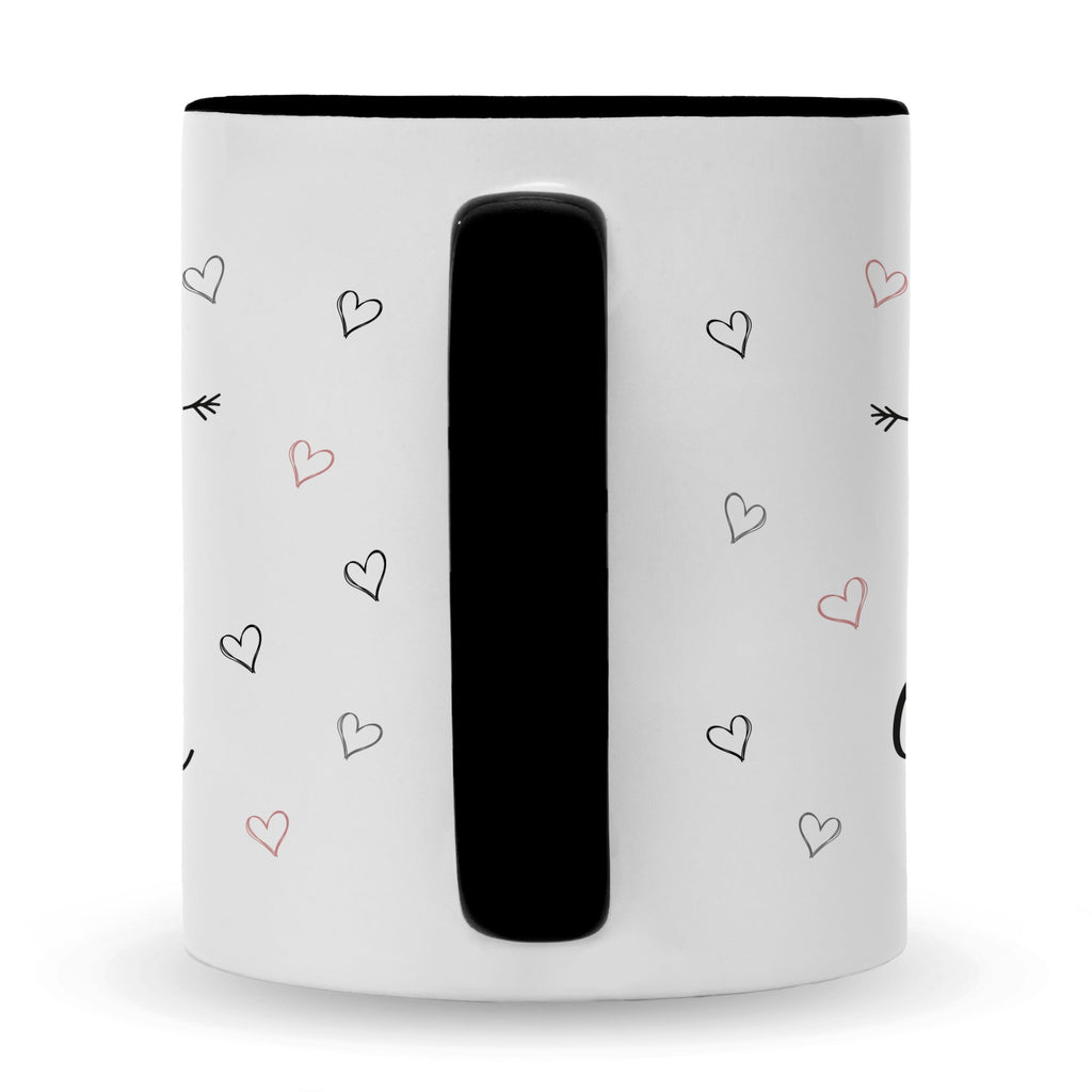 Bedruckte Tasse mit Spruch Nimm dir Zeit