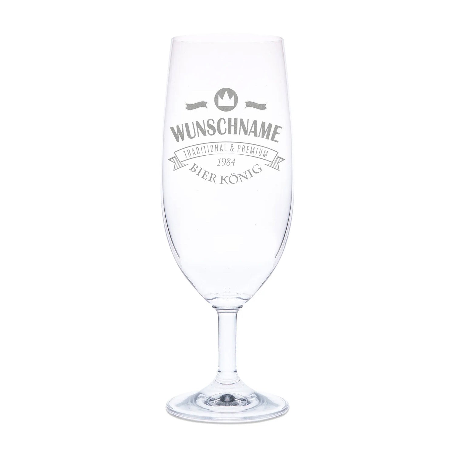 Leonardo Bierglas mit Gravur "Bierkönig"