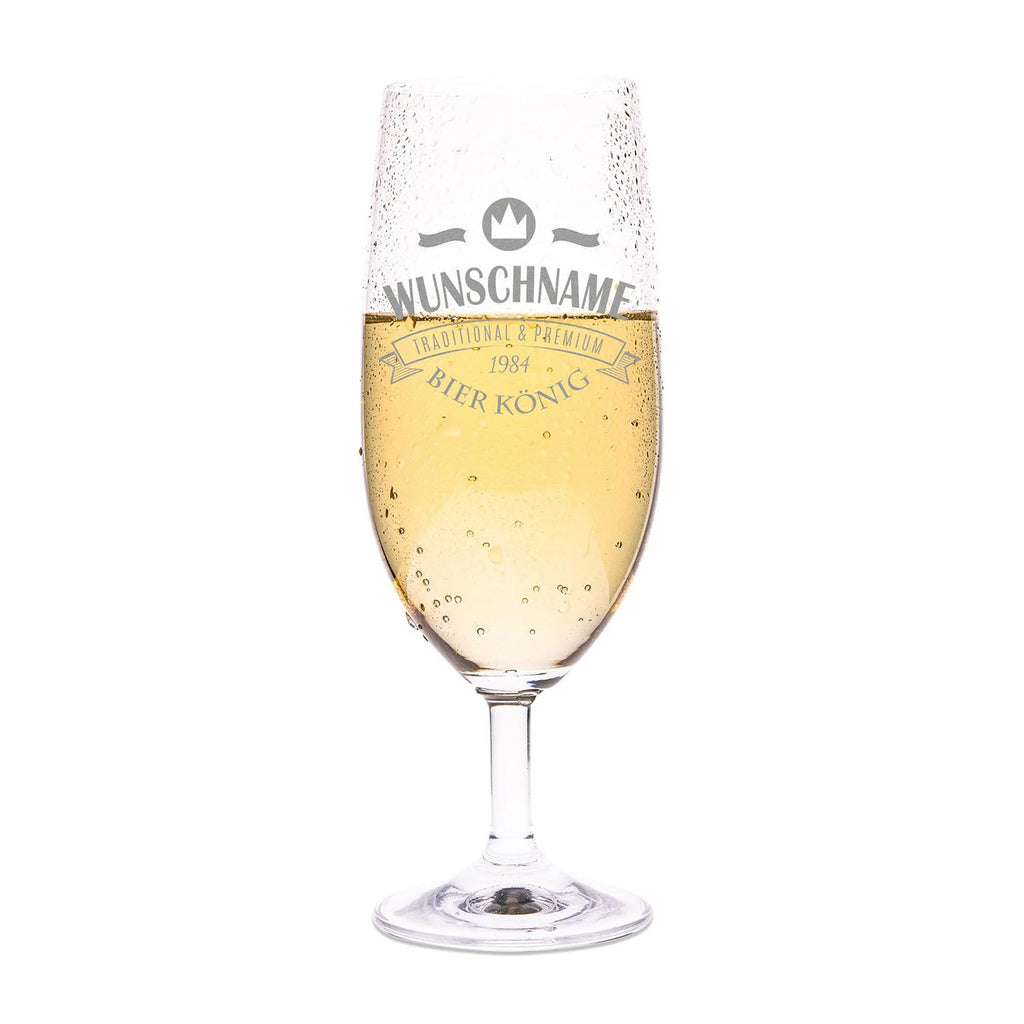Leonardo Bierglas mit Gravur "Bierkönig"