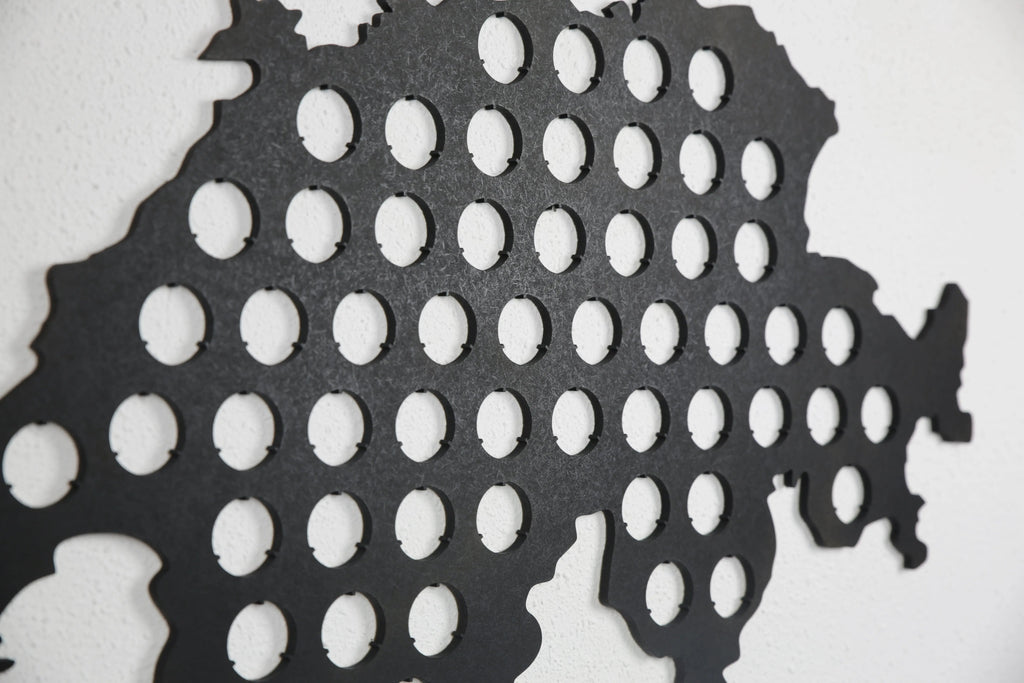 Bierkarte Schweiz "XL" Schwarz